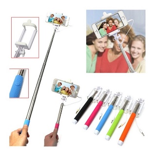 India Desire : Buy FOTONICA Mini Selfie Stick with AUX Cable At Rs 99 From Snapdeal